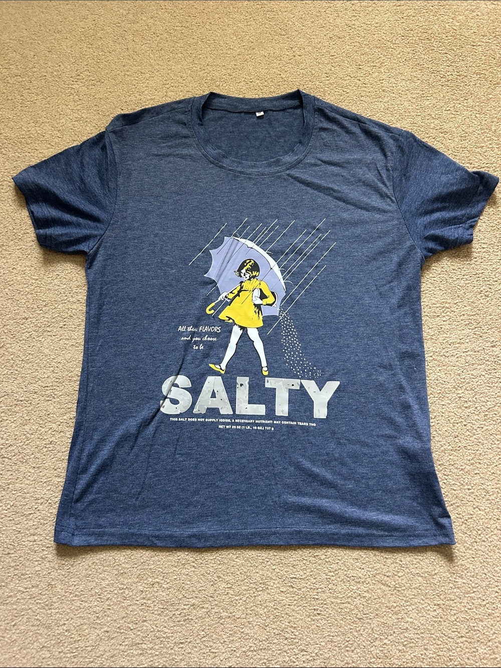 New blue salty T-shirt - Picture 2 of 4